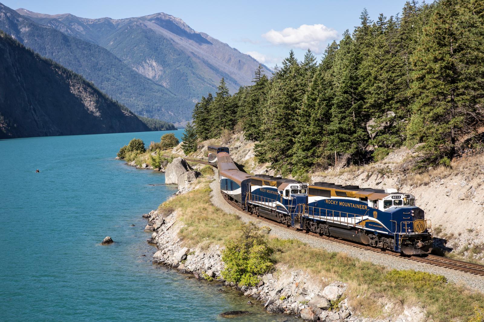 Rocky Mountaineer Train Exterior
